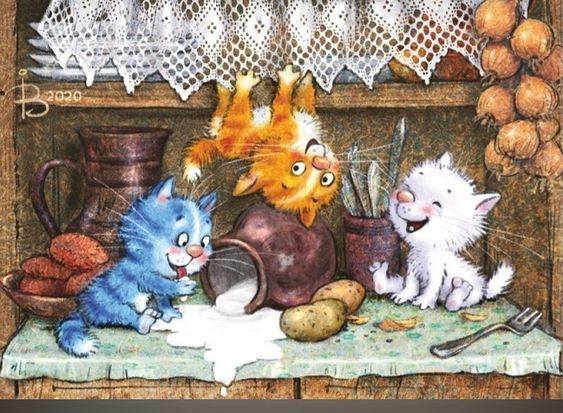 очаровательные котята Рины Зенюк