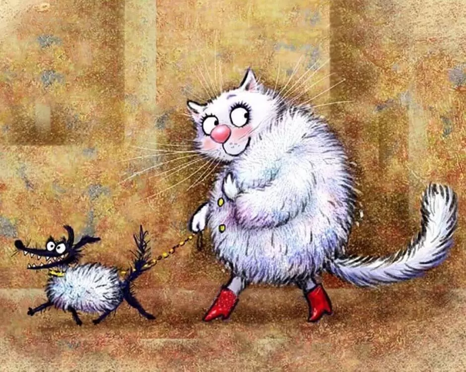 очаровательные коты Рины Зенюк