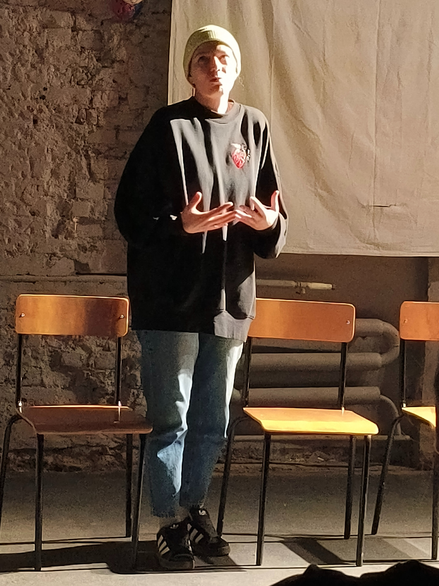 Режиссёр спектакля "Интернат" Екатерина Половцева