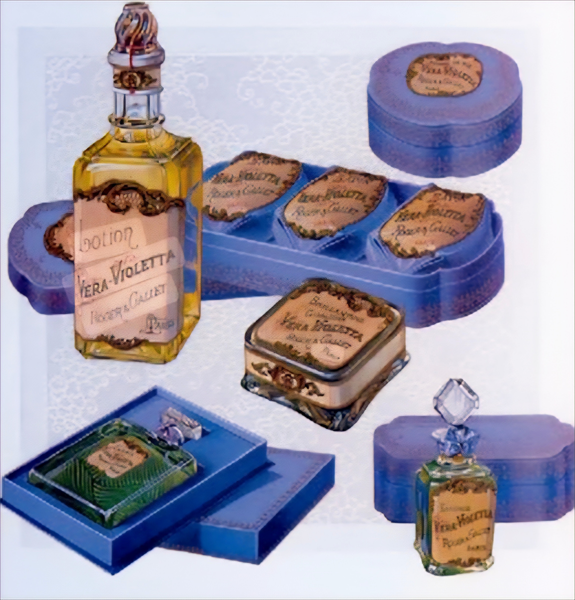 Vera Violetta Roger&Gallet (1894) - реклама Roger&Gallet