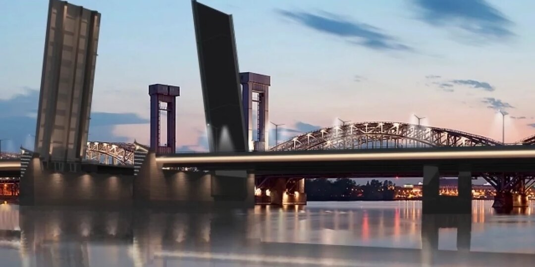 Мост с самым большим разводным пролетом появится в Петербурге