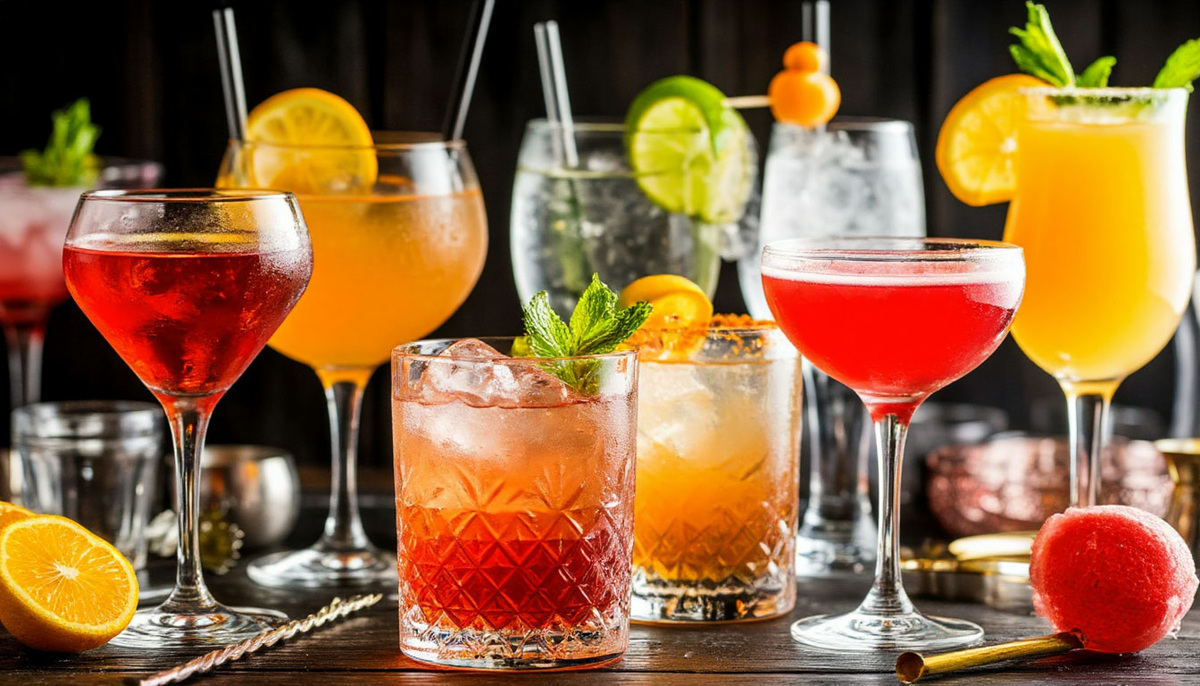 Бокалы и стаканы для коктейлей