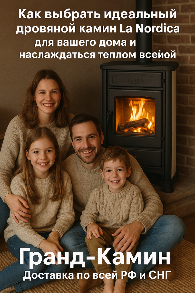    Как выбрать идеальный дровяной камин La Nordica для вашего дома и наслаждаться теплом всей зимой Kamin