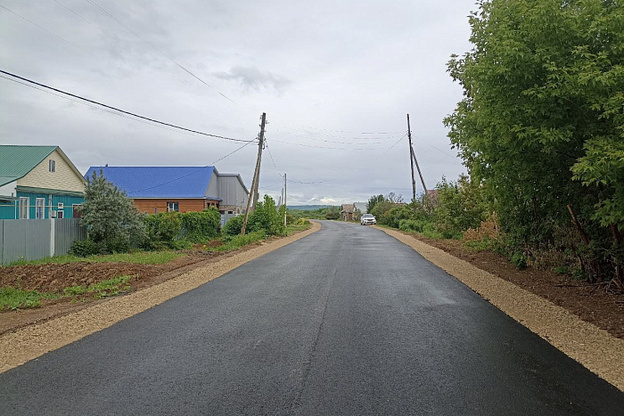    Дорогу Вятские Поляны - Лубяны отремонтировали
