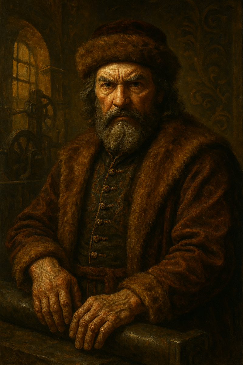 Никита Демидов. Портрет XVIII века. Реконструкция.