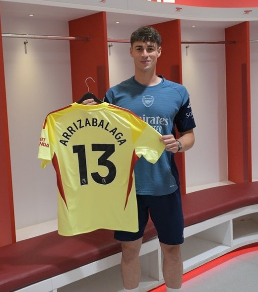 Кепа Аррисабалага перешел из "Челси" в "Арсенал"!