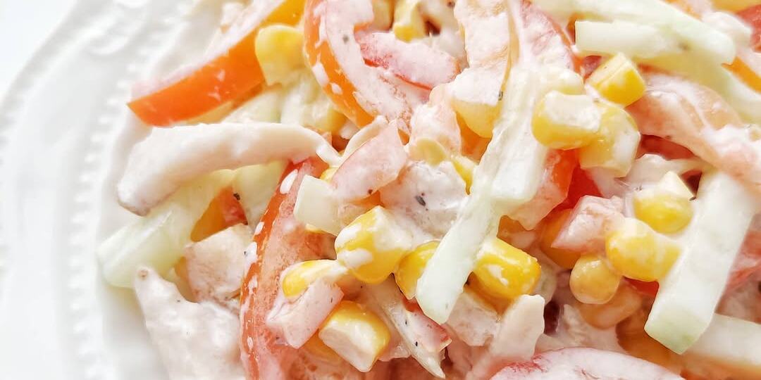 САЛАТ "ПАРИЖЕЛЬ" 61ккал на 100г + РЕЦЕПТ ПП МАЙОНЕЗА.