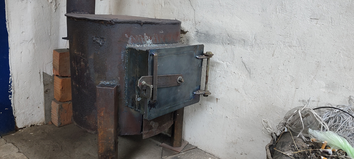 Была просто буржуйка