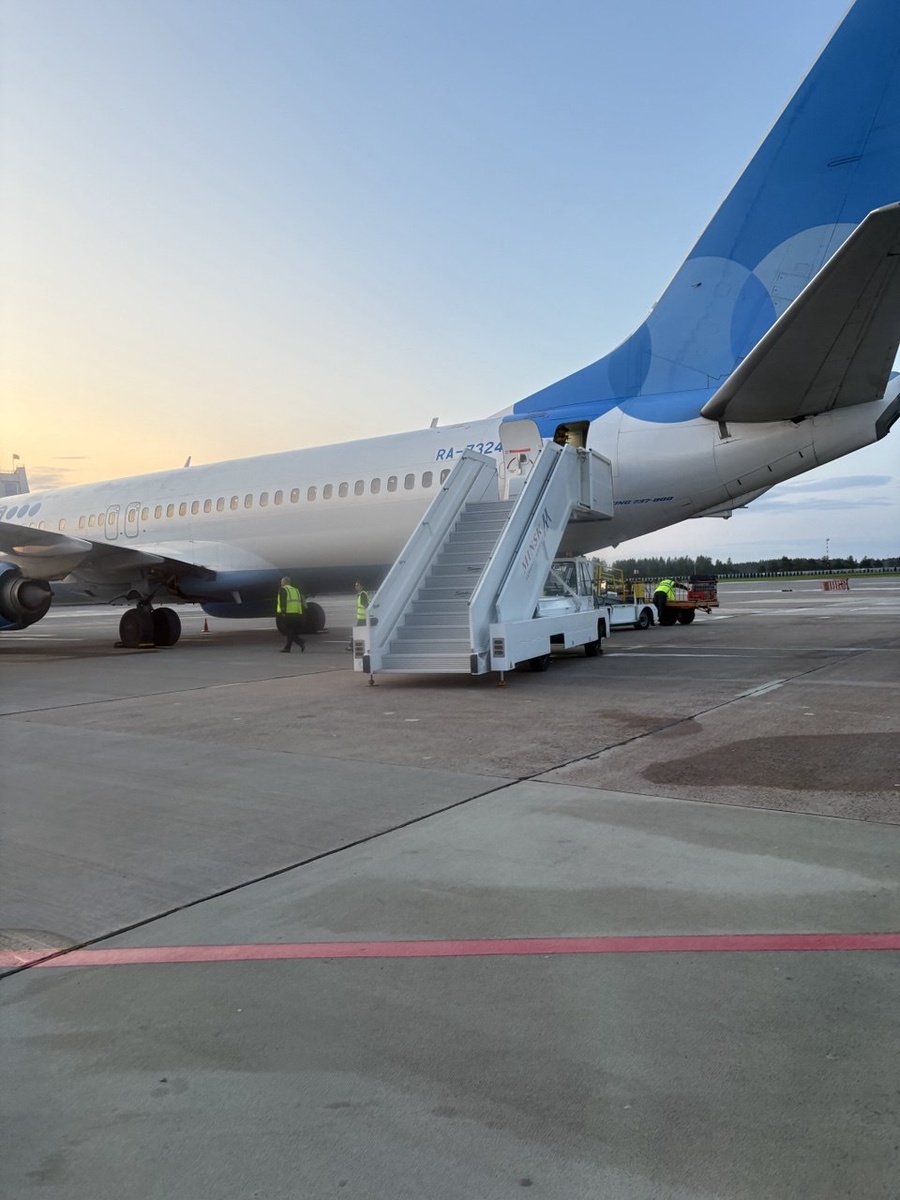 Лайнер авиакомпании "Победа"