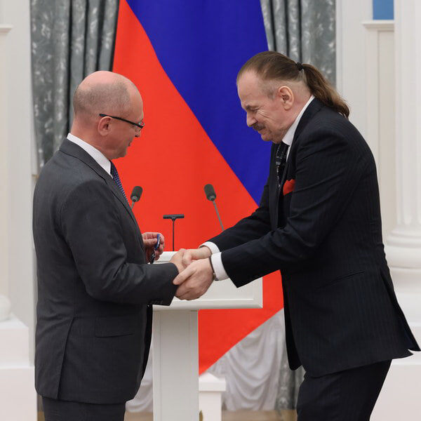     Владимир Пресняков-старший награжден Орденом Почета