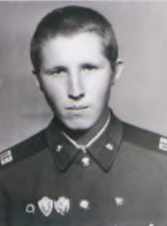 Рядовой ПВ КГБ СССР Е. Карандашев