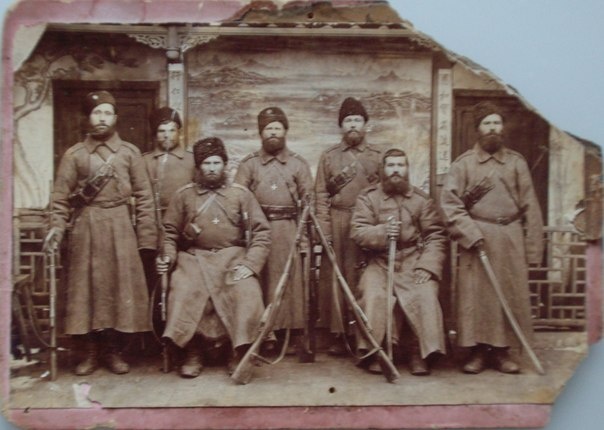 Казаки амурского полка, находящиеся в районе китайского города Гирина. (Источник: scarb.ru)