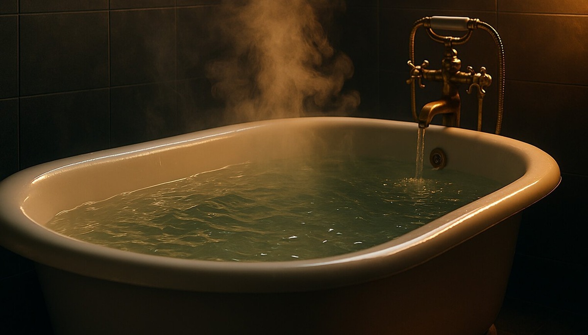    Горячая ванна лучше воздействует на организм, чем сауна