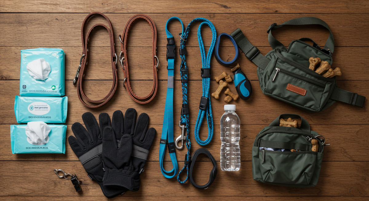 Инвентарь профессионального выгульщика