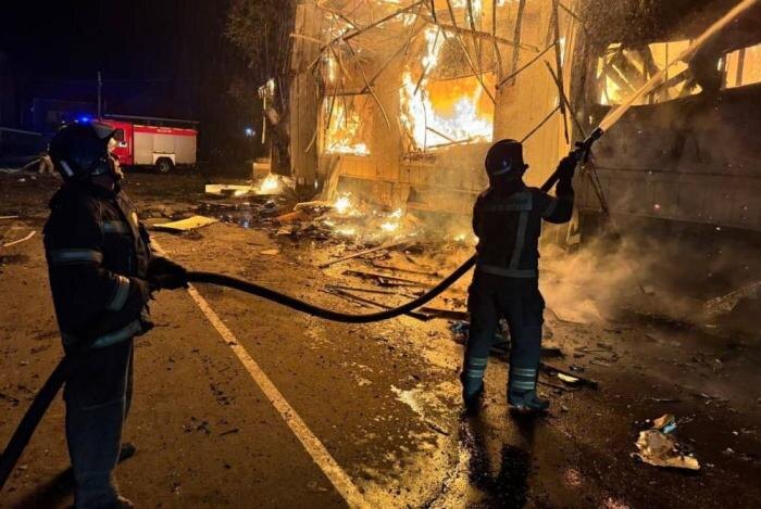 Последствия украинского удара по Донецку, источник Телеграм-канал РОДИОН_МИРОШНИК