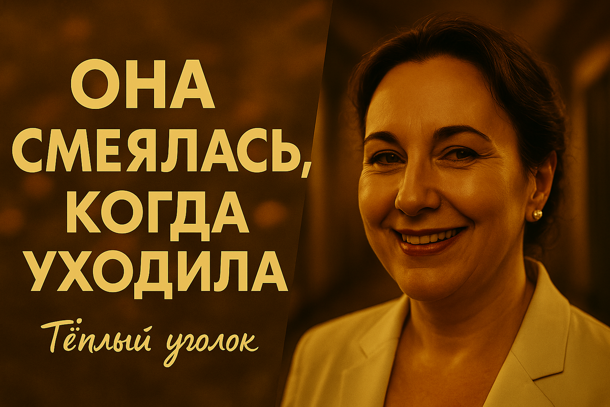 Она смеялась, когда уходила. Через час я стоял над её телом…