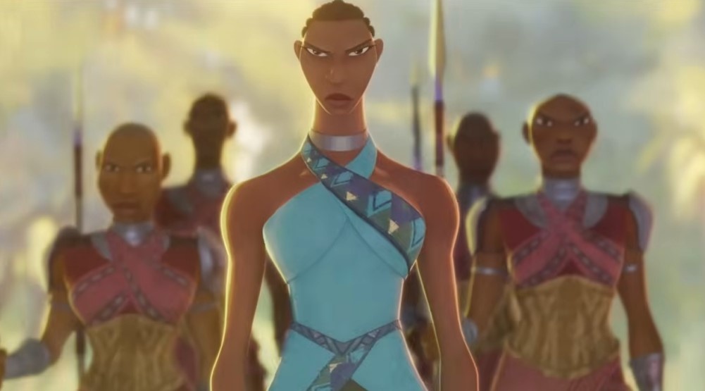     Кадр из мультсериала «Очи Ваканды» (2025)