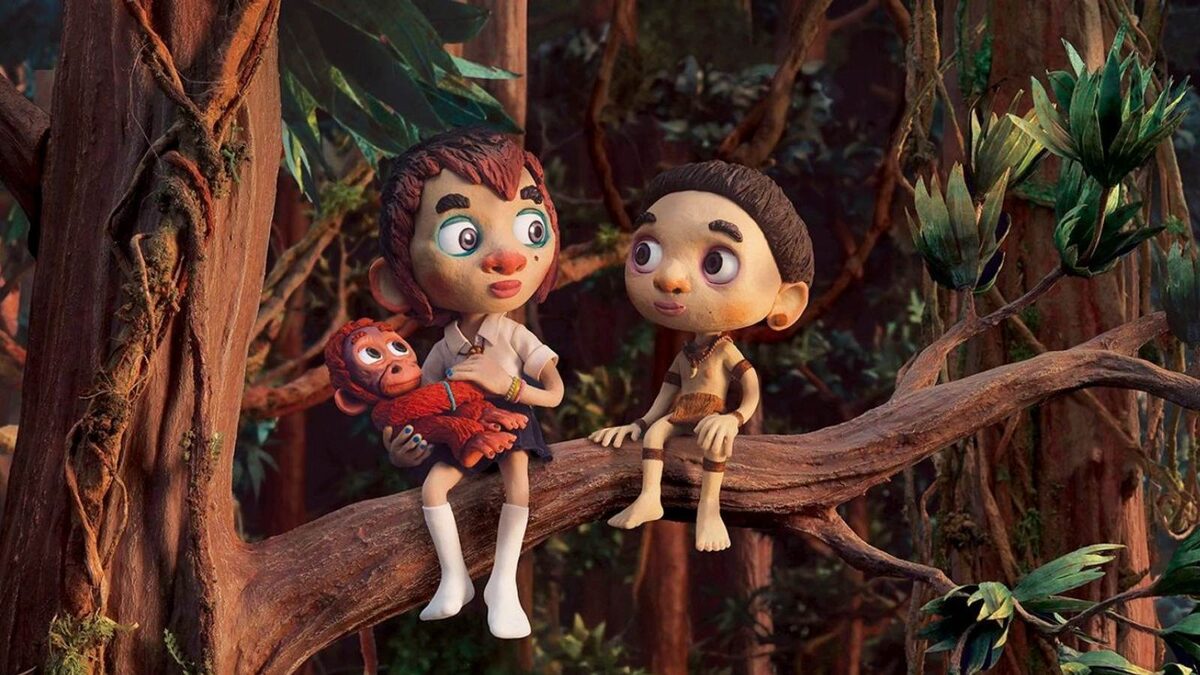 Кадр из фильма "Дикая семейка" 