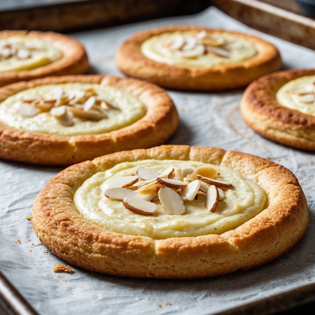 КЕТО ватрушки с творожной начинкой