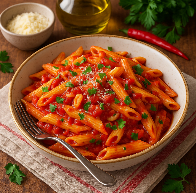 Арабьята — к пенне рецепты от Дарики