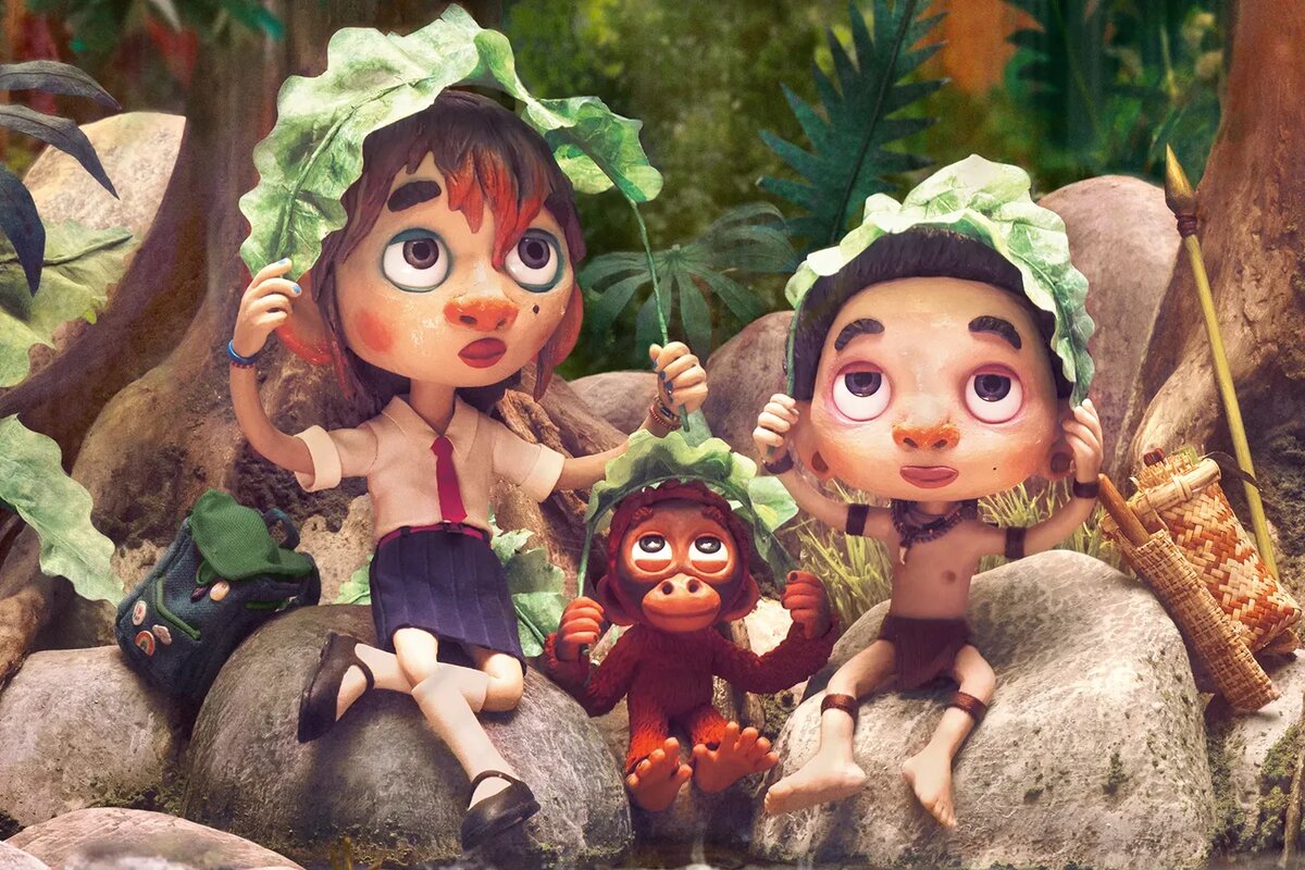    Кадр из фильма «Дикая семейка» / Режиссер Клод Баррас / Canal+ [fr]