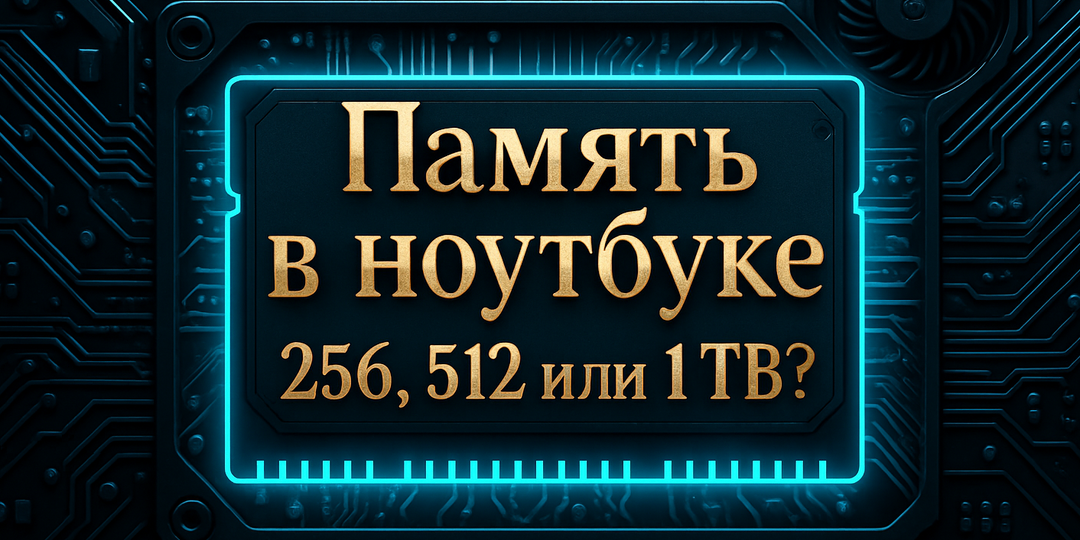 Что выбрать для ноутбука: 256, 512 или 1 ТБ?