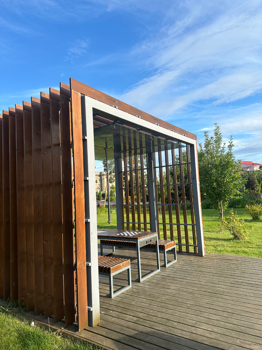 Зона отдыха. Фото автора 