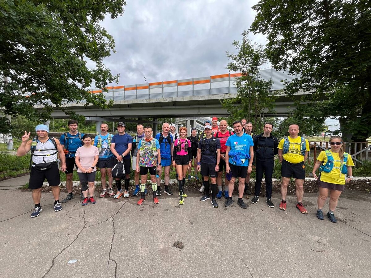 Фото перед стартом марафона