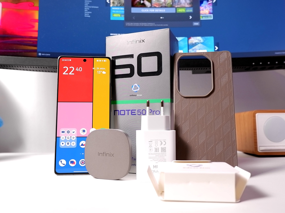 Набор аксессуаров в комплекте неплохо бы смотрелся и в сочетании с моделью флагманского сегмента