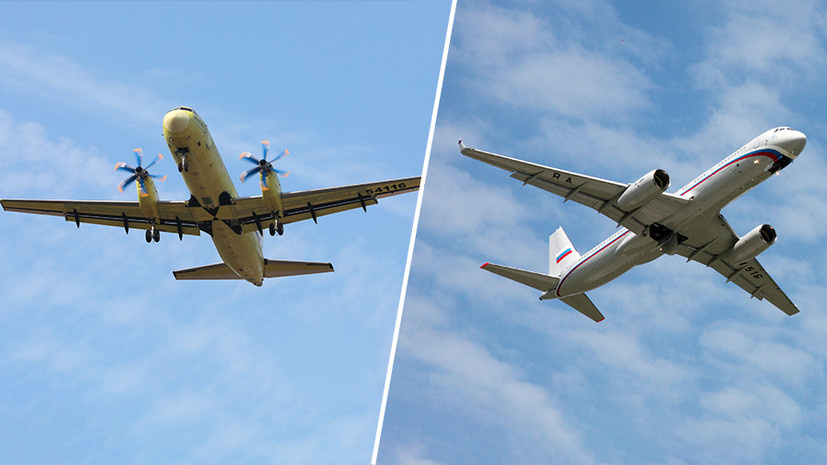     Ил-114-300 / Ту-214 РИА Новости