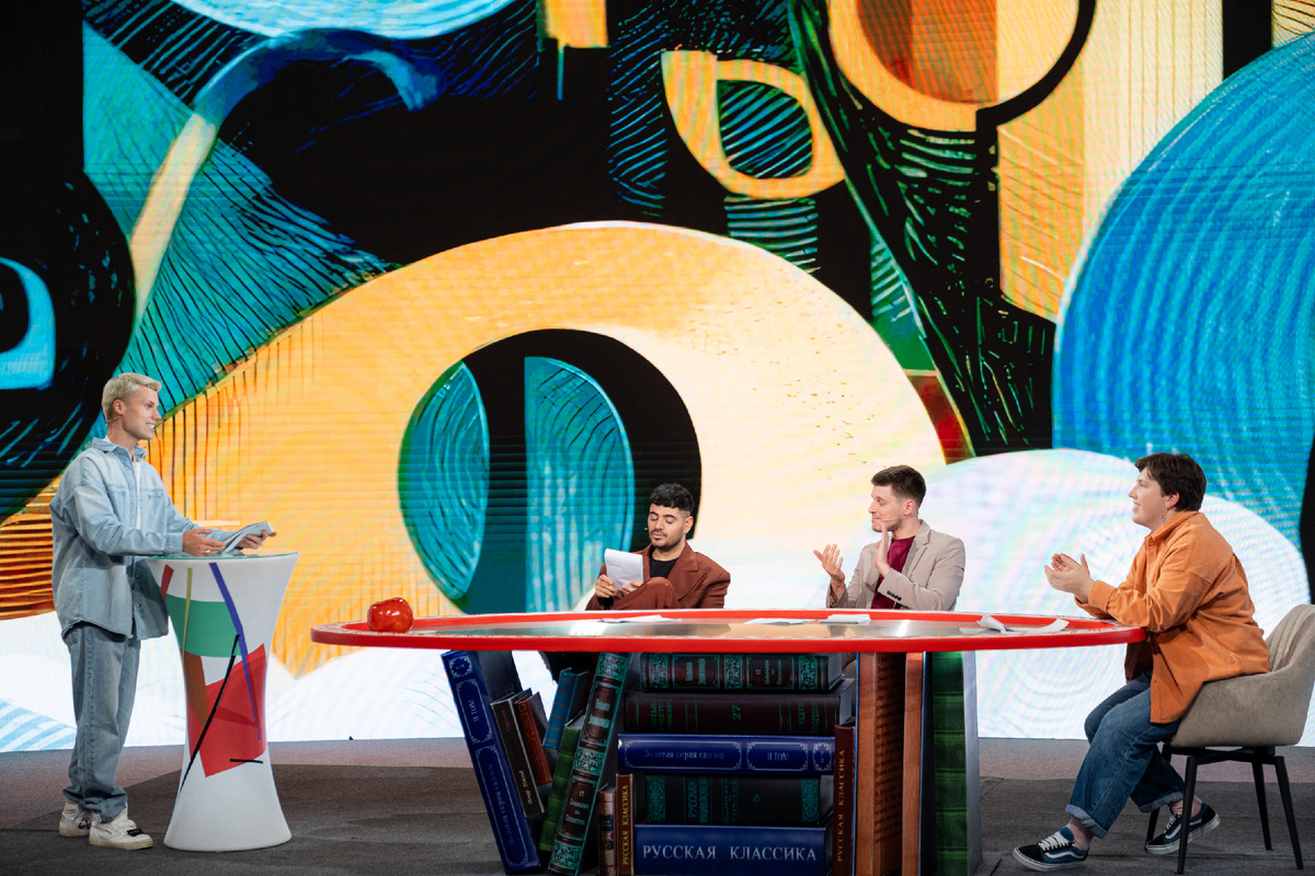 Съемки шоу «Культура для всех»