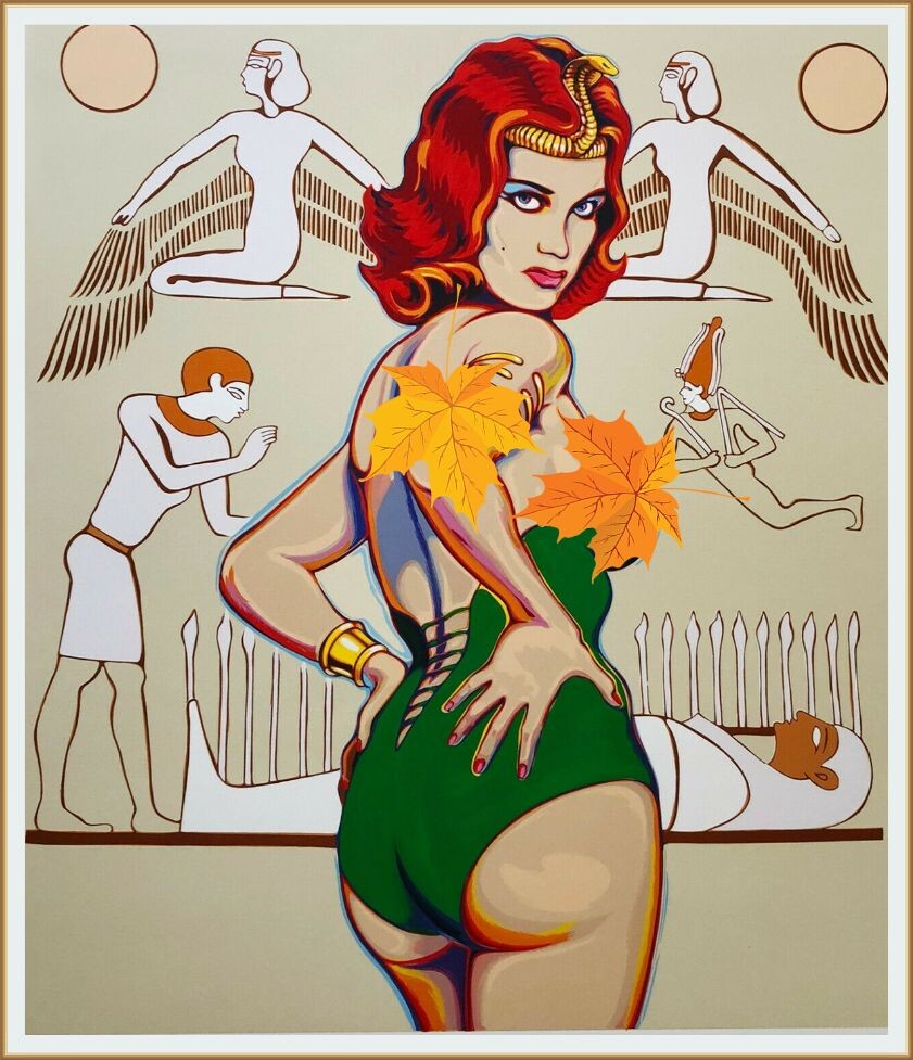 КАРТИНА АМЕРИКАНСКОГО ХУДОЖНИКА МЕЛА РАМОСА /  MEL RAMOS 