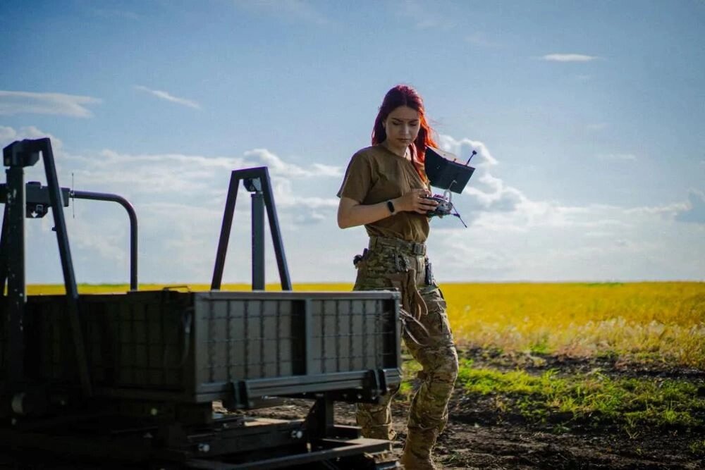    Боевичка с позывным Джесс. Фото: соцсети