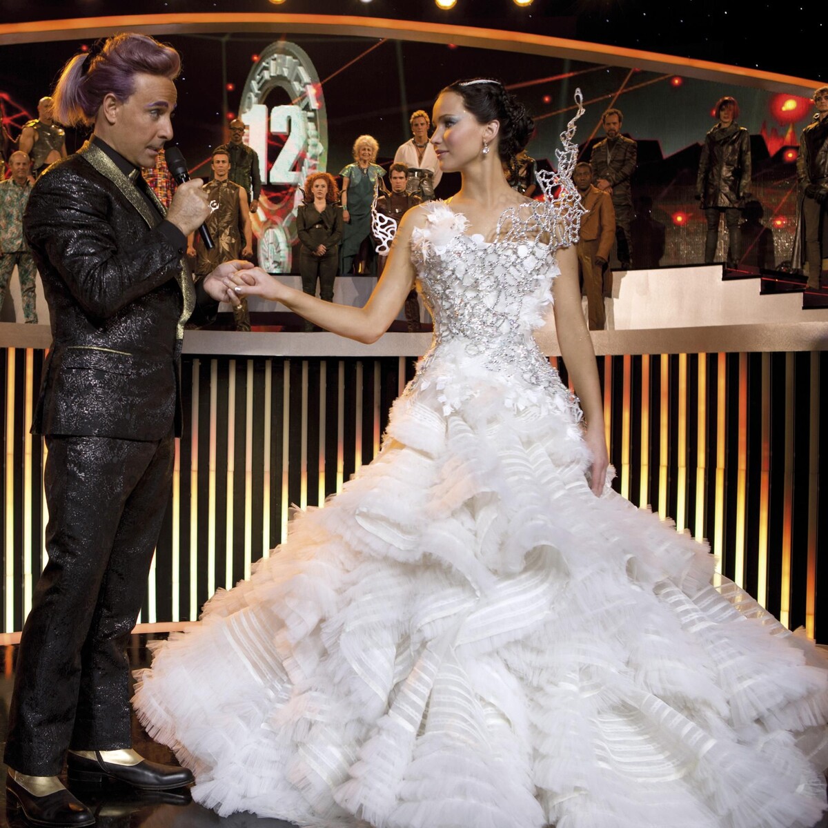 Кадр из фильма «Голодные игры. И вспыхнет пламя»