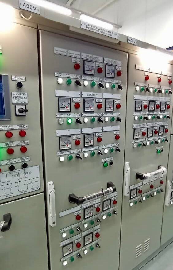   электрооборудование для МПЭБ проекта 20871
