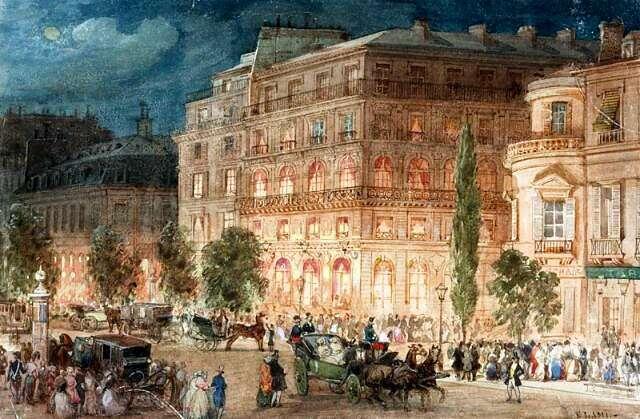 Итальянский бульвар, Эжен Луи Лами