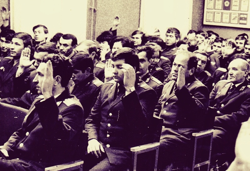 Советская милиция в 1980 г. Фото из открытых источников