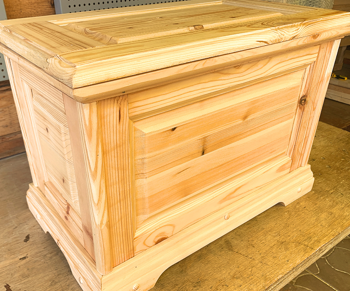 Сделай сам. Сундук деревянный