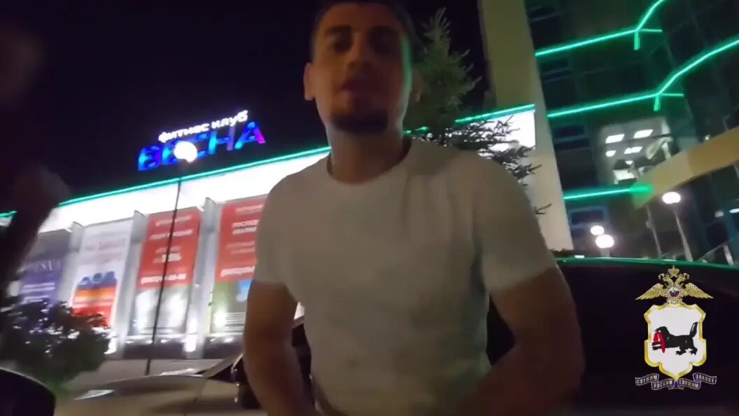    Скриншот видео: ГУ МВД России по Иркутской области.