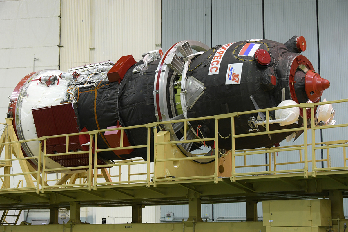  ГК "Прогресс" на сборочном стапеле. Фото с "Яндекс.Картинки".