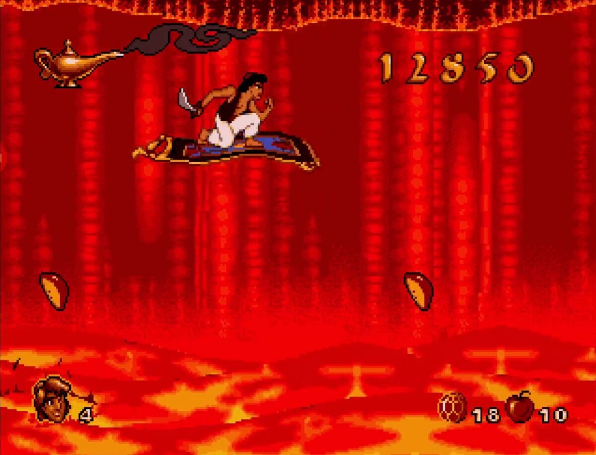 Аладдин на Сеге Мега Драйве