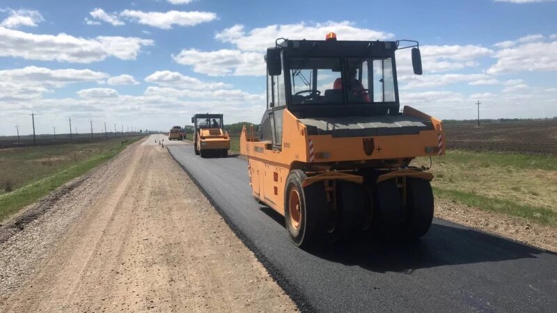     Ремонт дороги в Родинском районе. Министерство транспорта Алтайского края