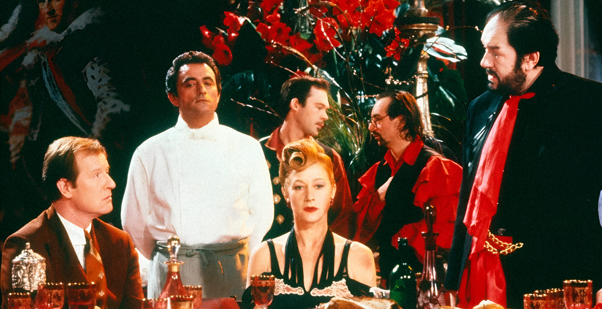 Кадр из к/ф "Повар, вор, его жена и её любовник"