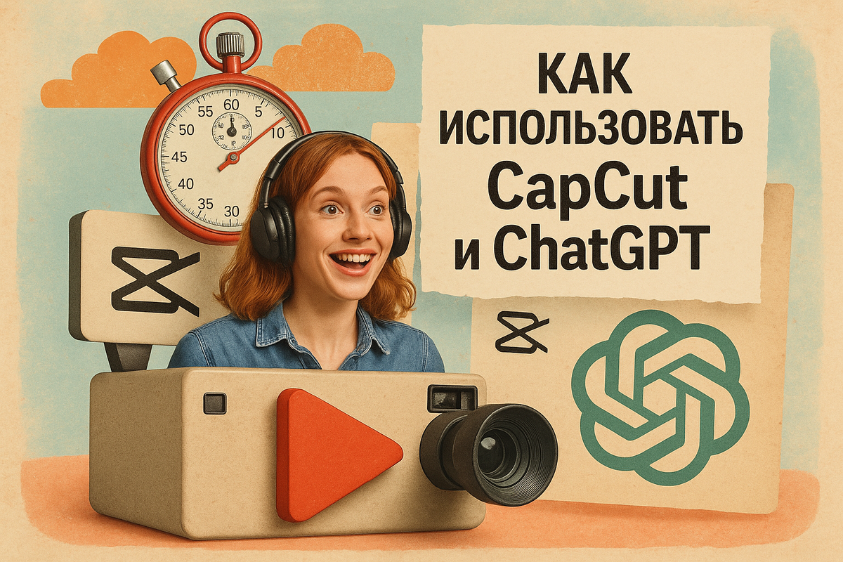 Как использовать CapCut и ChatGPT
