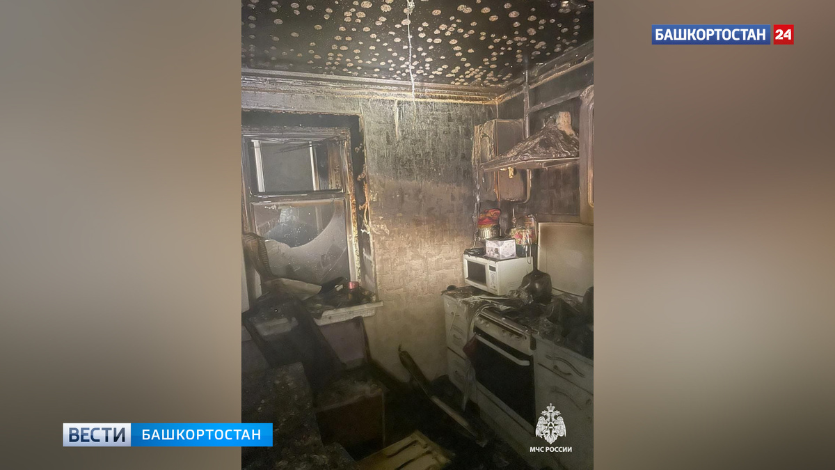    При пожаре в Нефтекамске в Башкортостане погибла пожилая женщина