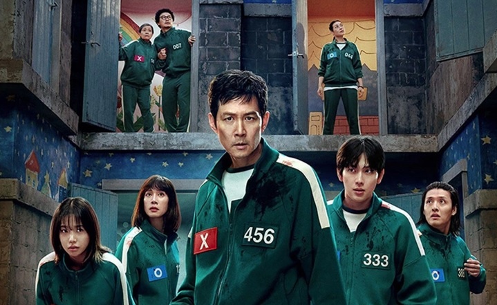 Постер к новому сезону сериала «Игра в кальмара»