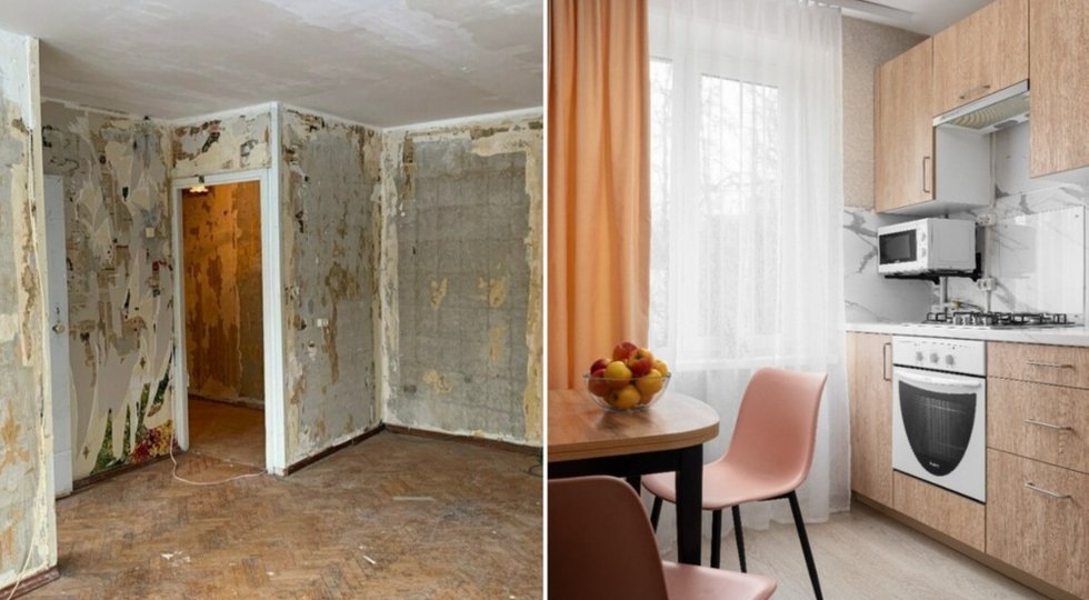 Ремонт хрущевки за 400 тысяч: как сделать стильную квартиру на минимальном бюджете