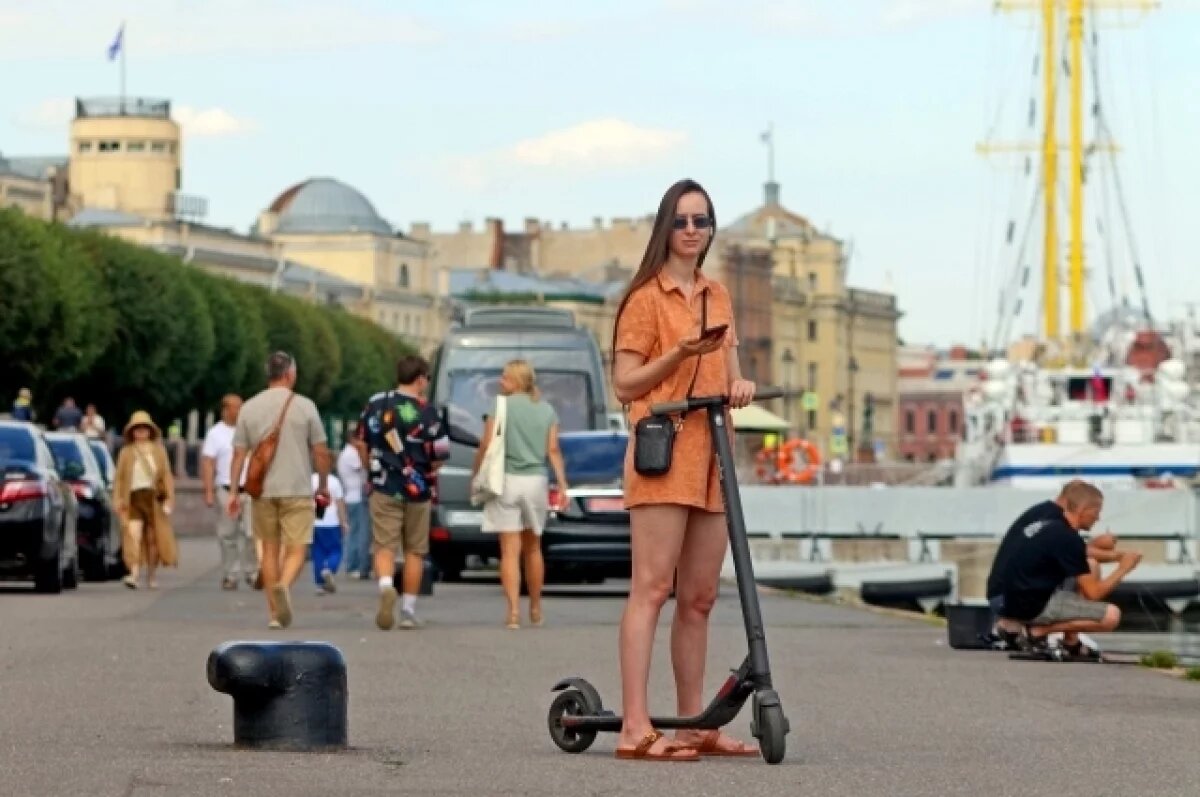    Петербург начинает по-летнему нагреваться, ожидается до +28