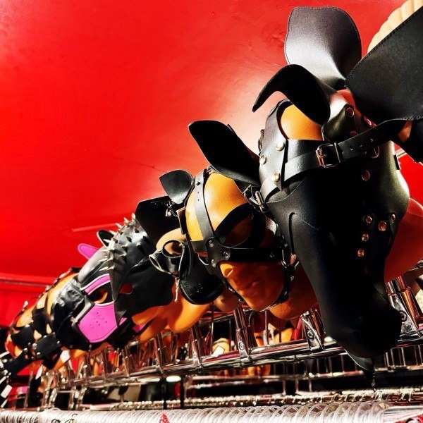 Часть 13
Anymal play. Маски
fetishbdsm.ru/
Маска самый распространенный и неотъемлемый атрибут Anymal play. Именно маска определяет сценарий игры и модель поведения каждого из партнеров. В формате Anymal play используются несколько видов девайсов на голову: непосредственно сама маска (обычно на верхнюю часть лица), сбруя и шлем.
Маска на верхнюю часть лица чаще всего используется в играх в «Кошечку» или «Зайку». Маска кошки может быть и в виде полушлема. Часто маски одевают вместе с латексным или винилового сьютами
Для Ponyplay и Dogplay используют латексные, неопреновые или кожаные шлемы и сбруи. Шлемы могут быть трансформерами, которые позволяют заменять элементы и регулировать форму ушей или расположение языка.
В тематических сценариях с другими животными – пантера, поросенок, волк или медведь, используют латексные или кожаные шлемы.
Фетиш шопы «Три Комнаты» и «Пурпурная Кошка»
Подписчикам канала скидка 10%