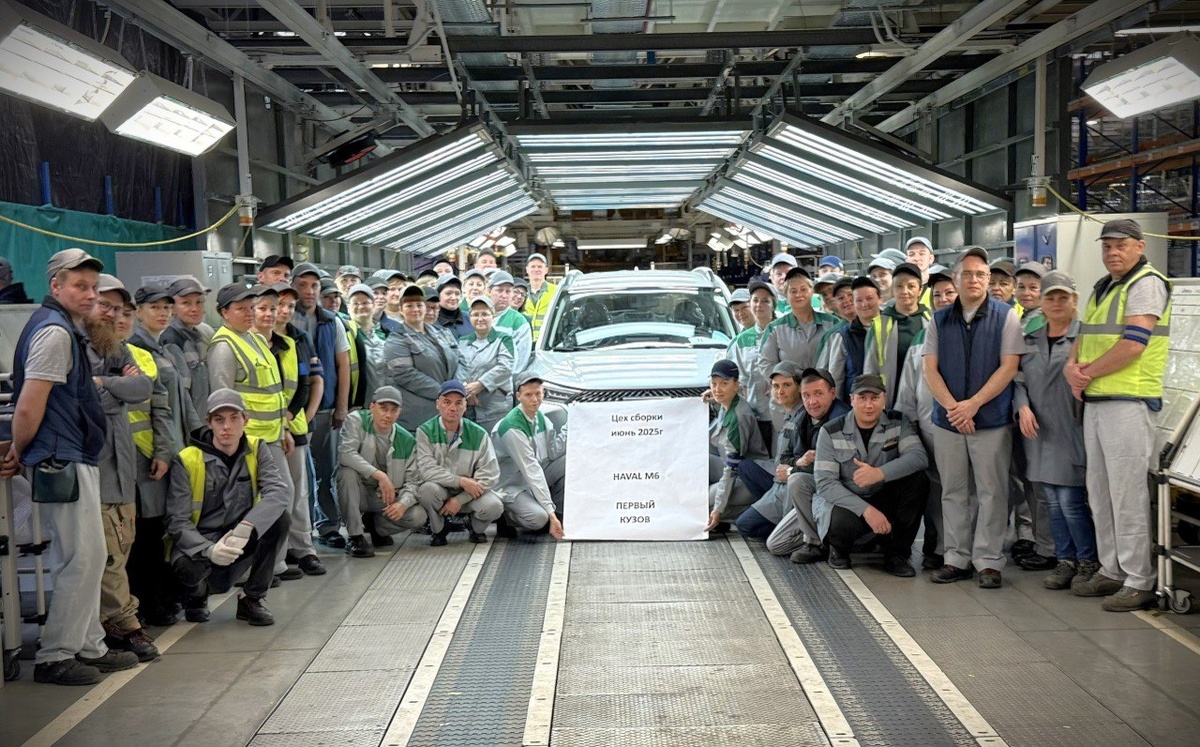 Запуск серийного производства Haval M6 по полному циклу в Калуге состоится в конце июля 2025 года.